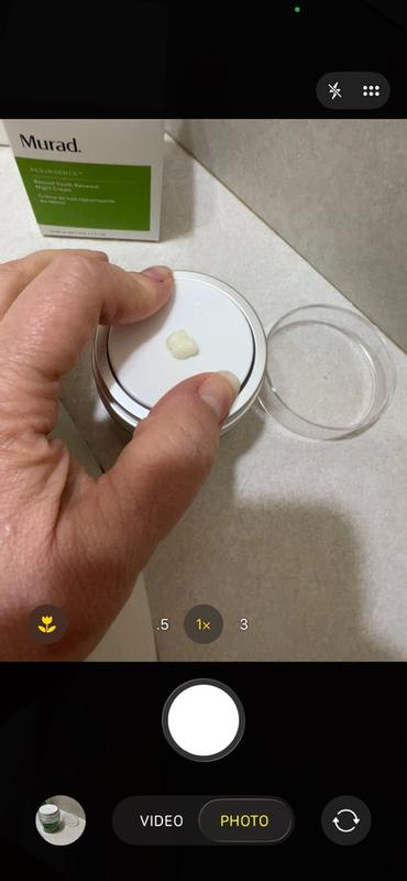 Customer photo for "Leaves skin feeling soft and smooth"