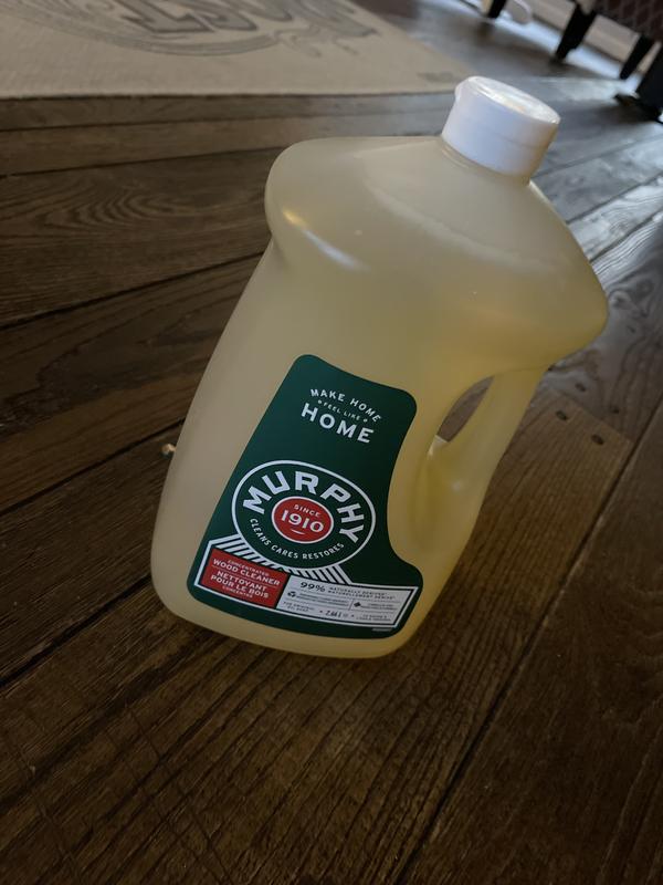 Murphy's Oil Soap 32 Oz – Hardwood Floor Cleaner, Light Orange Scent (Made In USA)