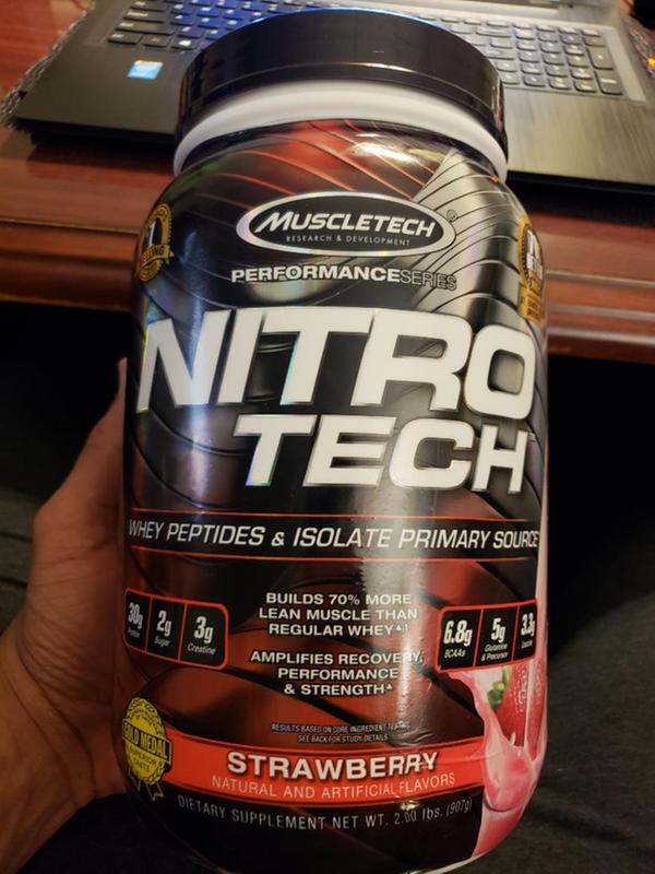 Nitro Tech - Strawberry Flavor