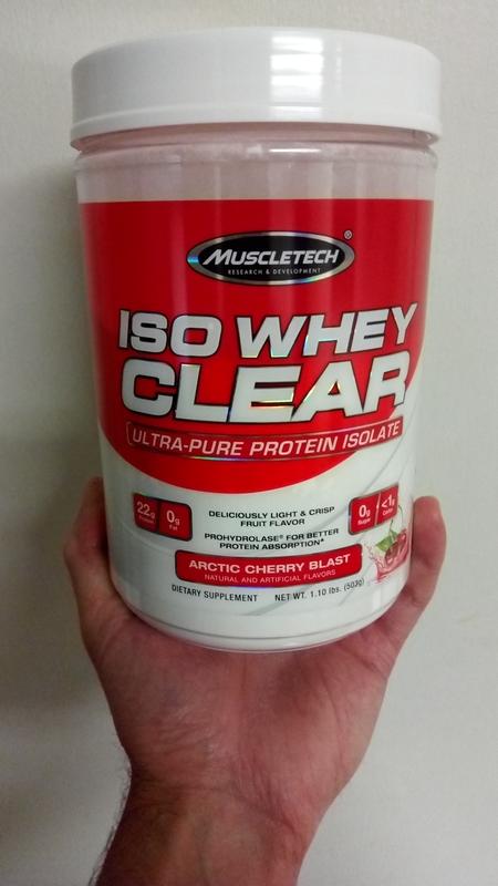 ISO Whey Clear, Ultra-Pure Protein Isolate, Arctic Cherry Blast, 1.1 lbs  (500 g)