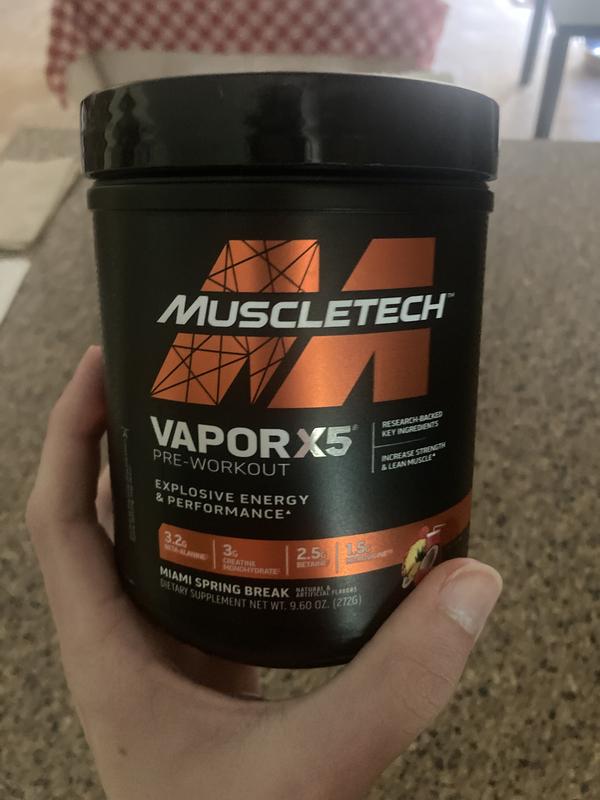 VaporX5 Pre-Workout - Energy, Strength & Pumps [Free