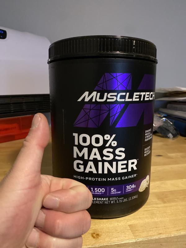 Muscle Tech 100% Mass Gainer, Milkshake Vanilla