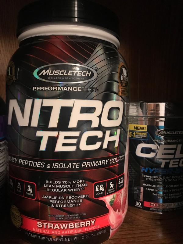 Nitro Tech whey