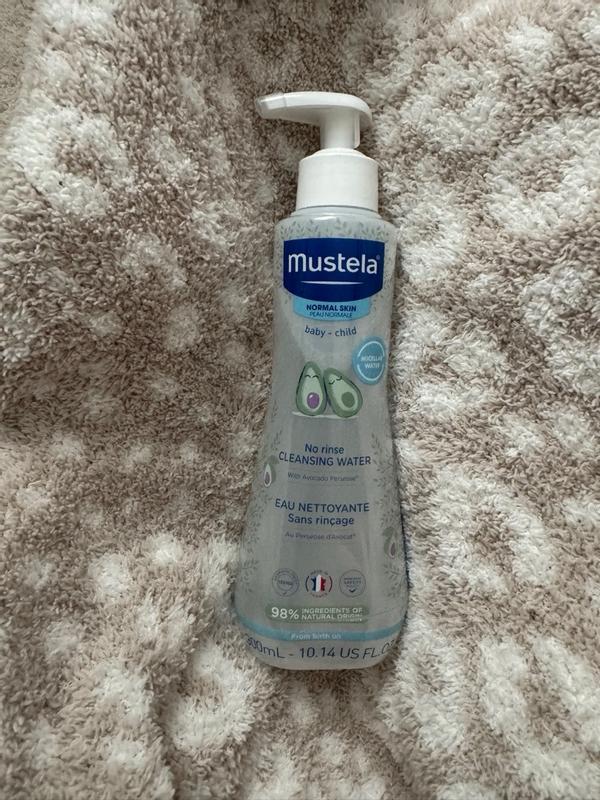 Mustela Baby Cleansing Water - No-Rinse Micellar Water - with Natural  Avocado & Aloe Vera - for Baby's Face, Body & Diaper - 1 or 2-Pack -  Various