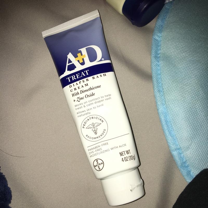 A&D Medicated Zinc Oxide Diaper Rash Cream, 1.5 oz