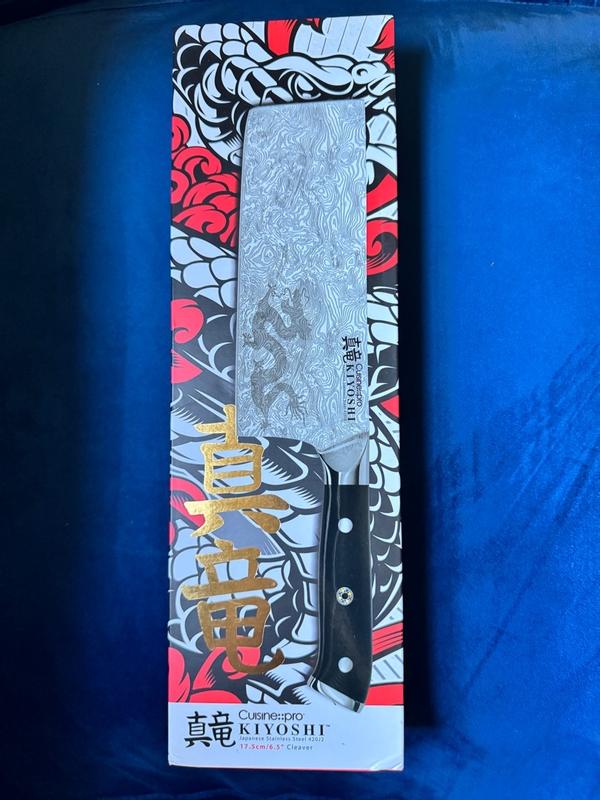 Customer photo for "A Cleaver That Cuts Like a Dream"