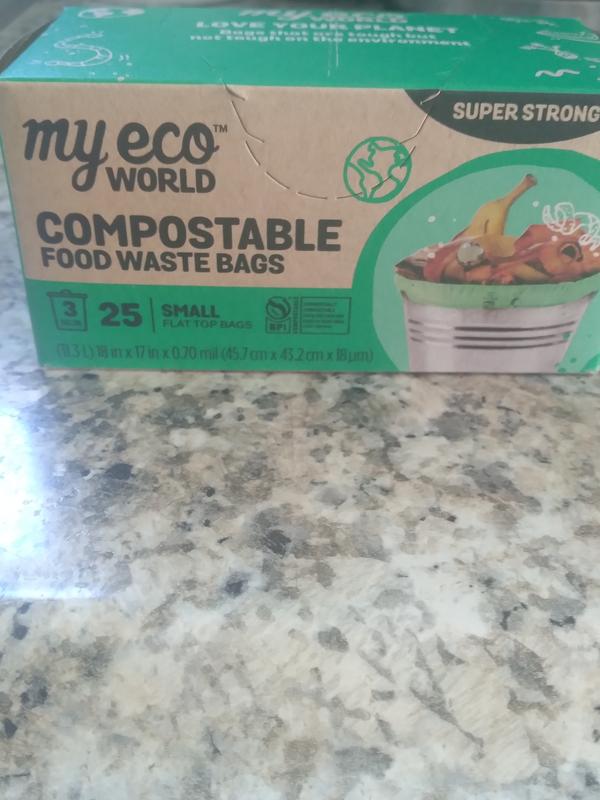 My Eco World Compostable Trash Bags Review - The Cleaning Lady