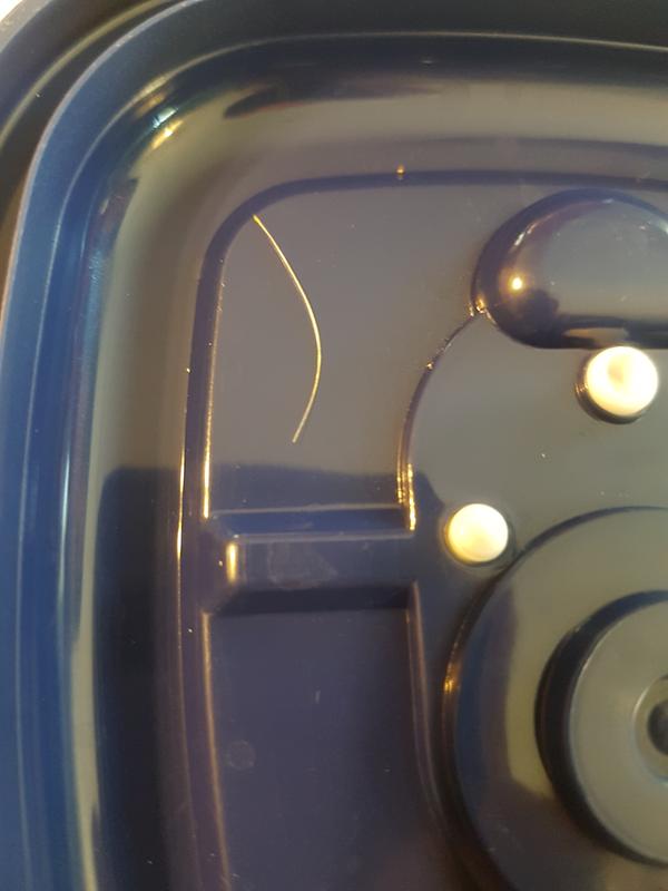 Piece that was pulled from one of the treats