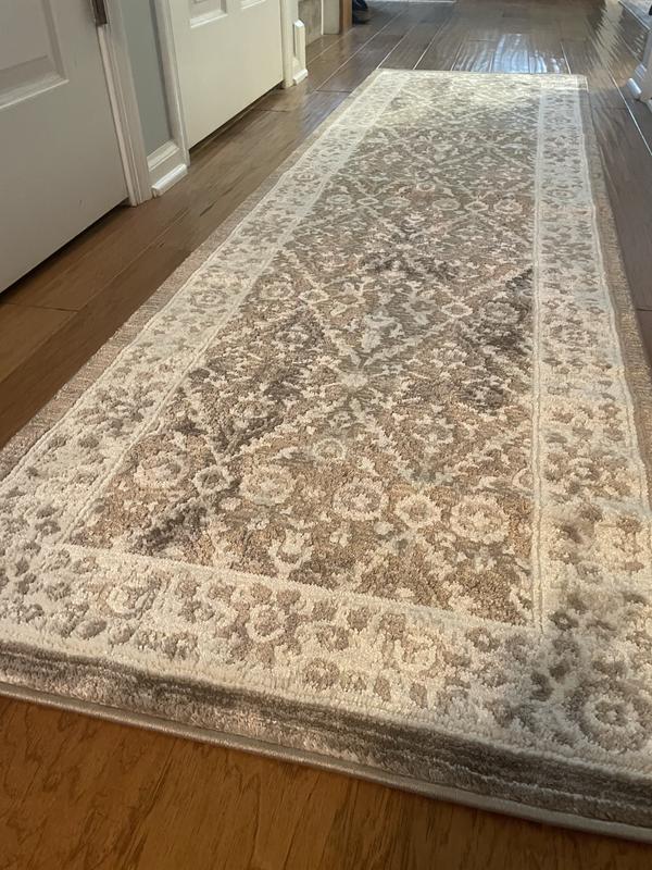 Eco Cycle Ivory Mocha Indoor only Persian Rug, ECY04 | Nourison Home