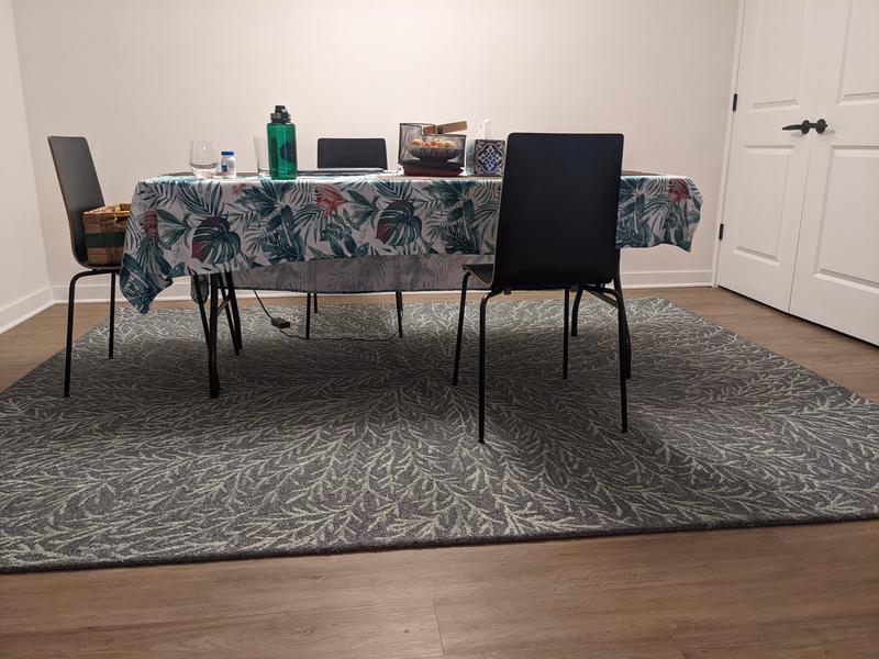 MICHAEL AMINI MA30 STAR SMR03 SLATE/TEAL AREA RUG