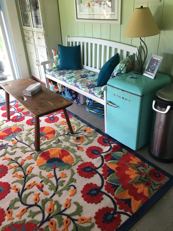 My tropical porch.