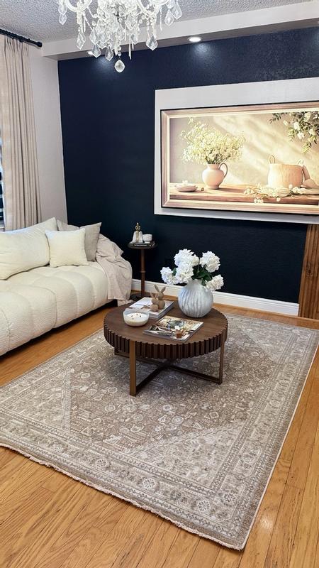 Retreat Mocha Indoor only Persian Rug, RET03 | Nourison