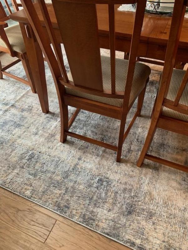 New Rustic Texture area rug grey beige RUS01