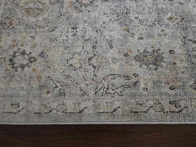 Nourison Home Oushak Home 4 X 6 (ft) Mint Indoor Floral/Botanical ...