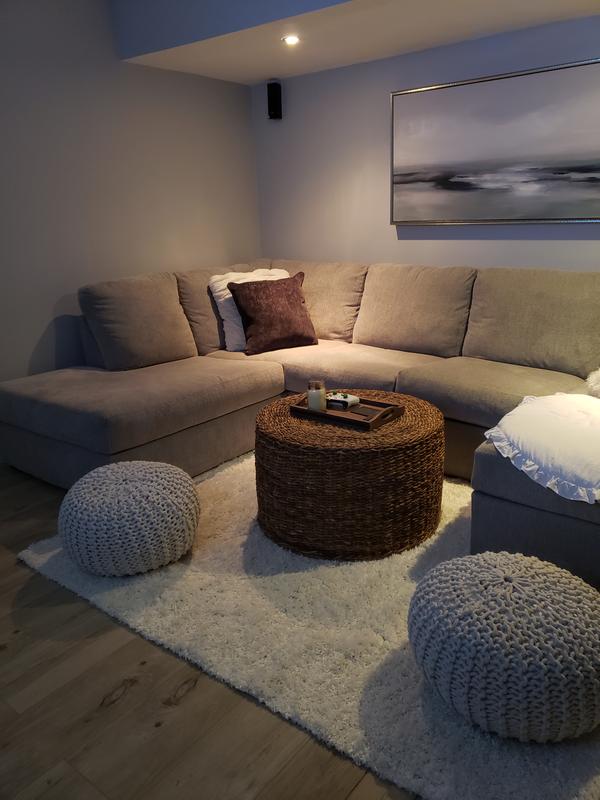 My new rug adds a touch of warmth and style