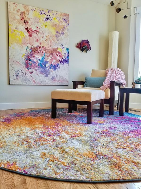 8 foot round "Passion Collection"
