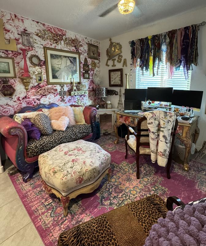 PASSION PSN03 FUCHSIA AREA RUG