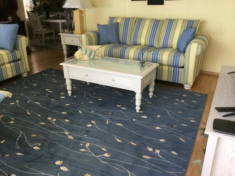 New rug to go with new furniture!!