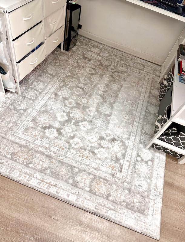 Dekor Grey Indoor only Persian Rug, DEK02 | Nourison