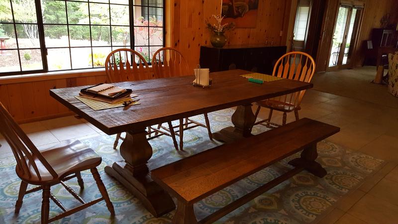 Dining room, first rain of autumn