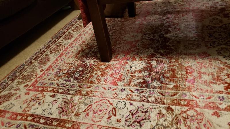 Vintage Kashan Area Rug
