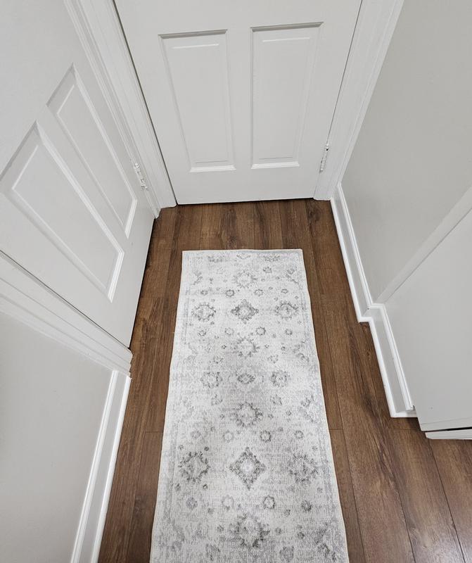 Astra Machine Washable Ivory Indoor only Persian Rug, ASW19 | Nourison