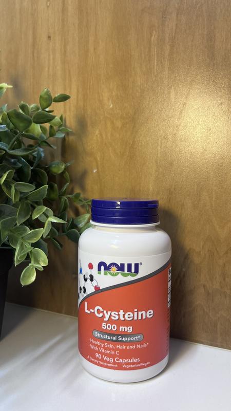 l cysteine glutathione vitamin c L-Cysteine 500 mg Veg Capsules