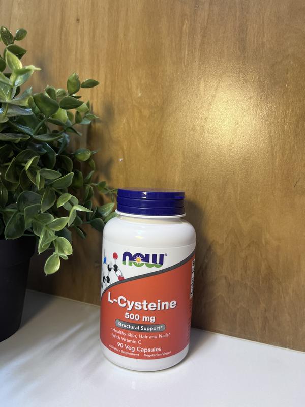 L-Cysteine 500 mg Veg Capsules | NOW Foods