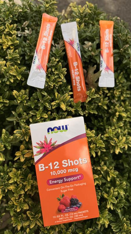 B-12 Shots | Vitamin B-12 Shots | NOW Vitamins and Supplements