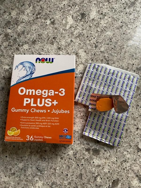 Omega-3 Fish Oil Gummy Chews | NOW Foods
