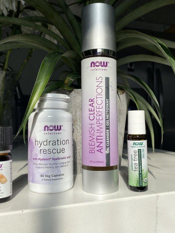 Natural Facial Cleanser | Blemish Clear Gel Cleanser | NOW