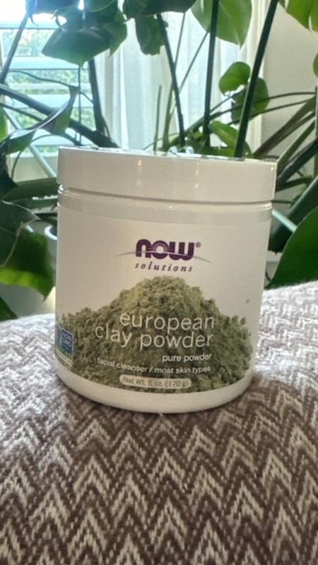 EUROPEAN CLAY POWDER – 100% Reiner Ton Für Gesichtsmasken, 397g