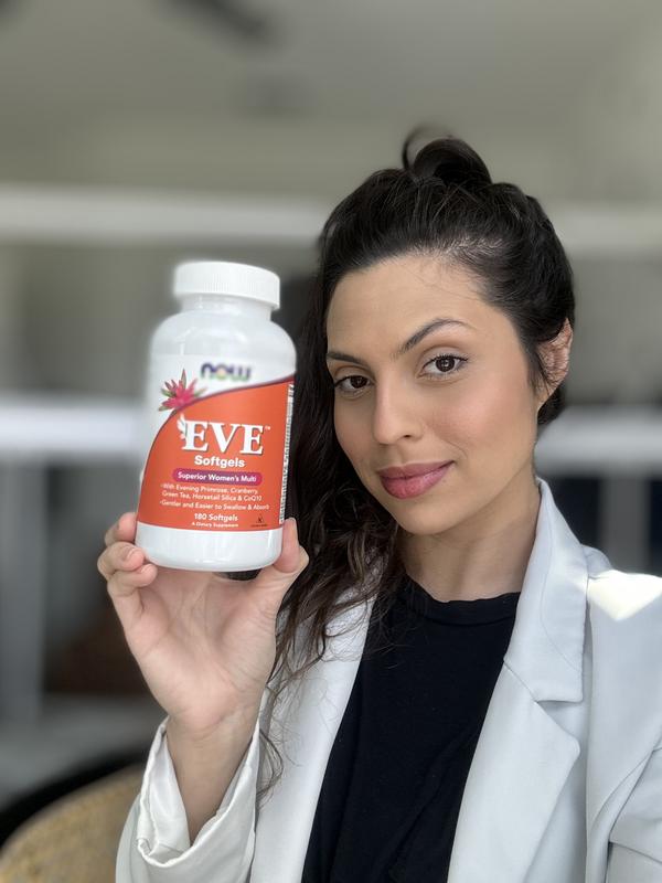 Multivitamines Pour Femmes NOW Foods EVE - 120 Capsules - Complément Alimentaire Neuf Sous Blister