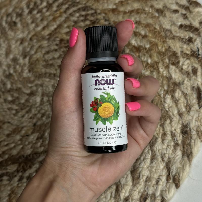 Muscle Zen Oil Blend | NOW Foods