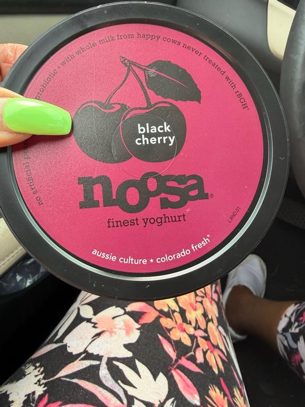 Black Cherry Yogurt 8oz Tub - Noosa Yoghurt