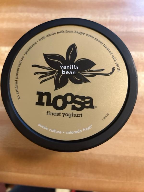 Vanilla Yogurt 8oz Tub - Noosa Yoghurt
