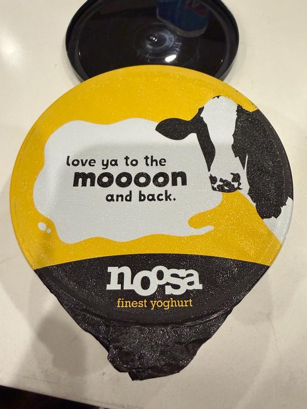 Black Cherry Yogurt 8oz Tub - Noosa Yoghurt