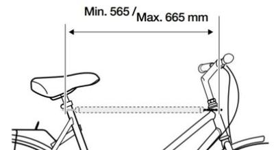 Thule Cadre Adaptateur 982 pour femmes roues vélos tout terrain 