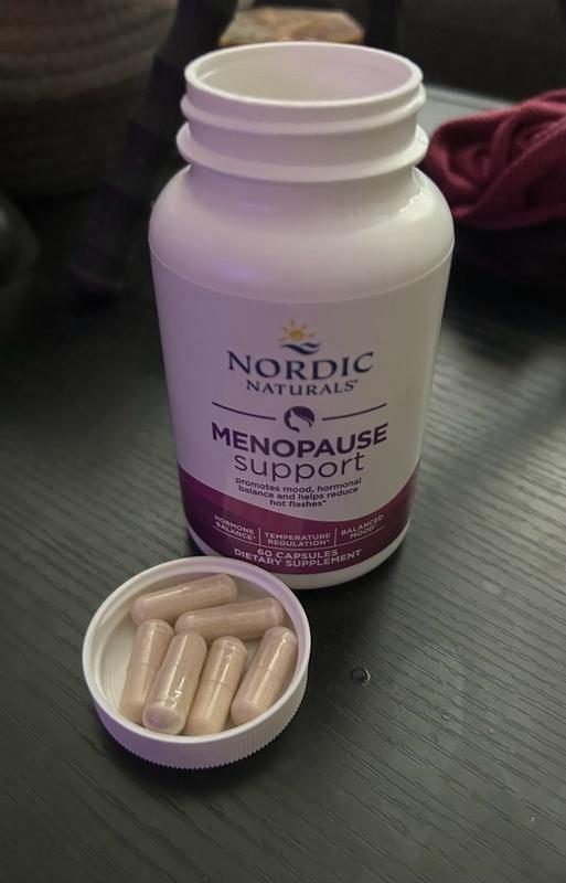 Best Herb Menopause Relief Supplement – Estrogen Balance & Hot Flashes Support, 60 Capsules, Organic