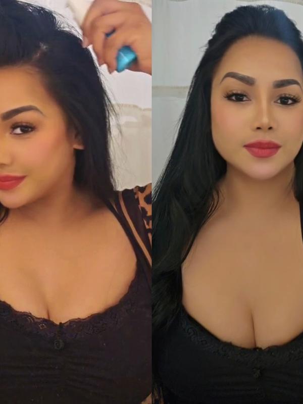 Customer photo for "Thick hair effect"