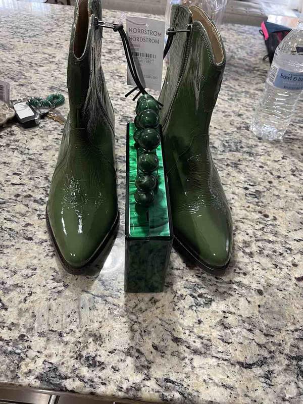 Customer photo for "serpent bootie"