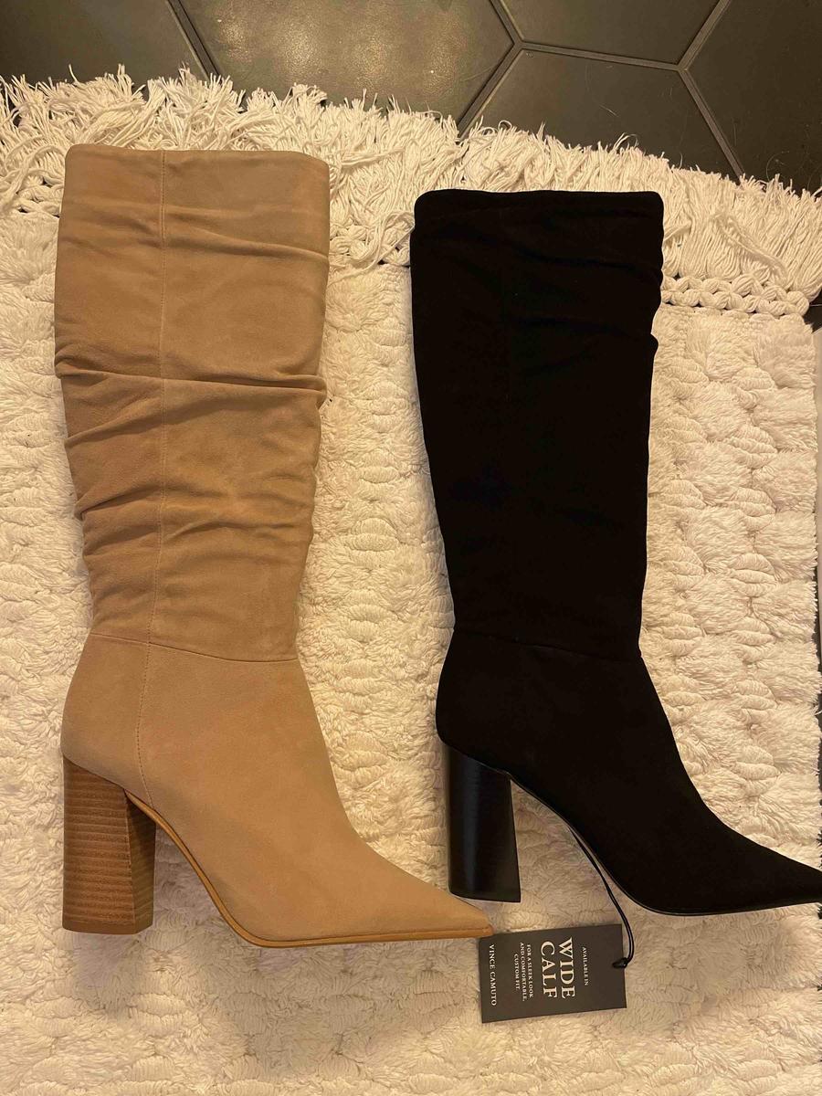 Customer photo for "Gorgeous boot but sizing is off"