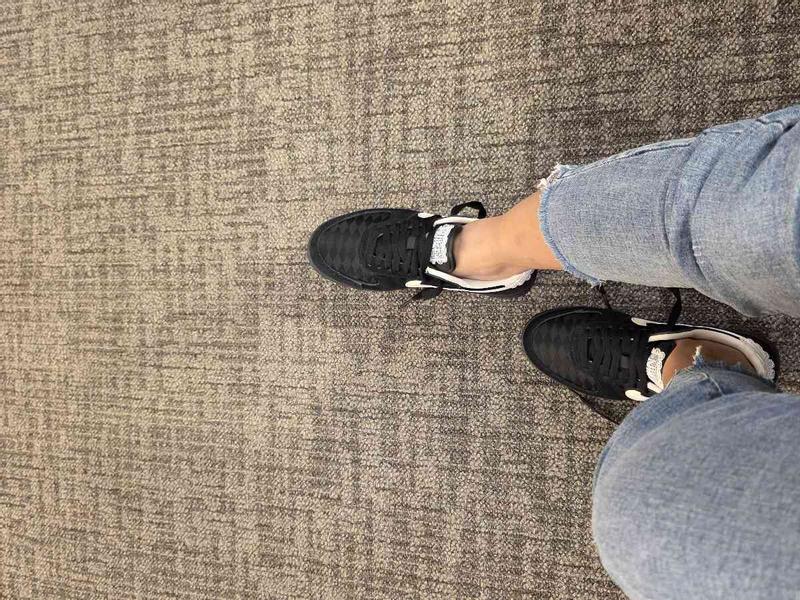 Customer photo for "Love this Black Sneaker from Nike"