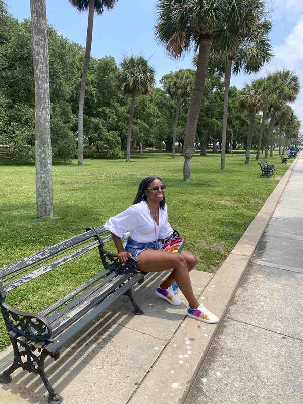 Customer photo for "summer sneakers"