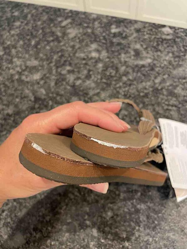 Customer photo for "Non-removable sticker"