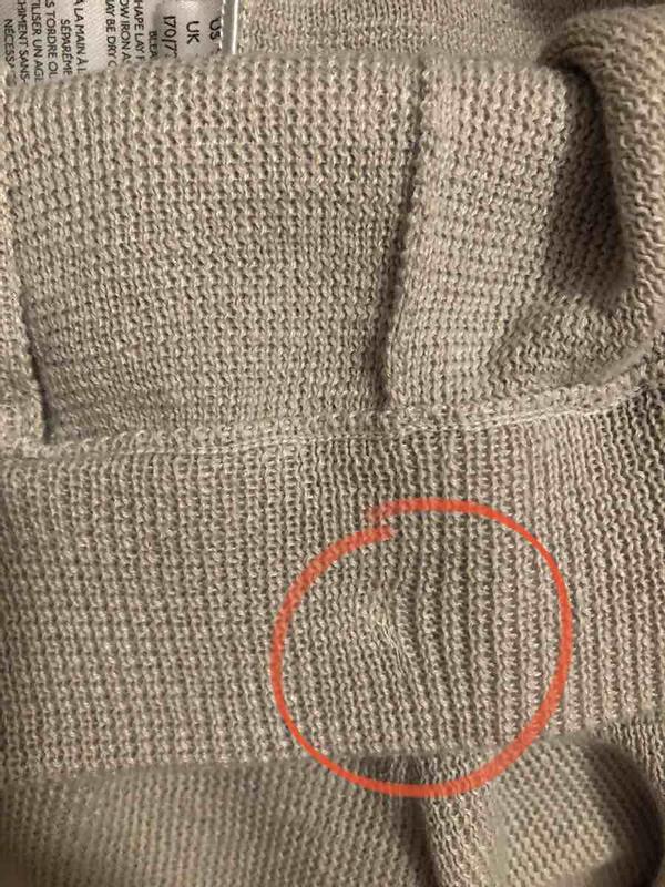 Customer photo for "Disappointing"
