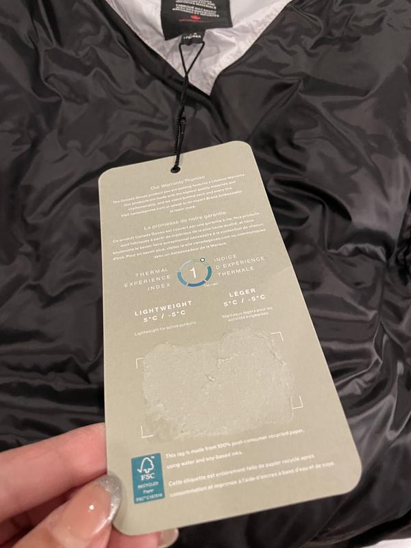 Customer photo for "Back Hem Too Long; Received Damaged"