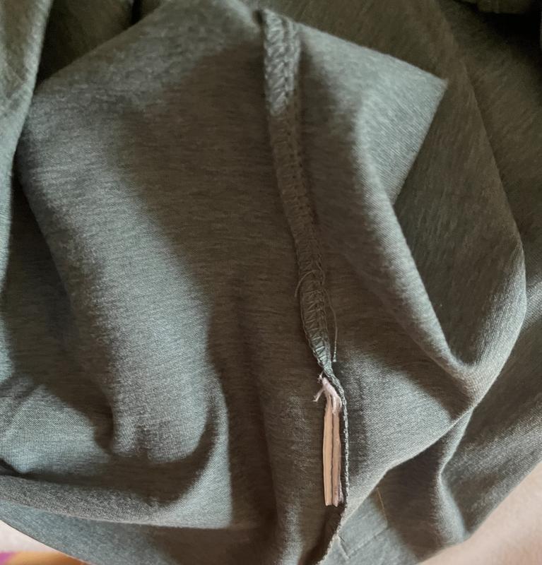 Customer photo for "Overall nice top but"