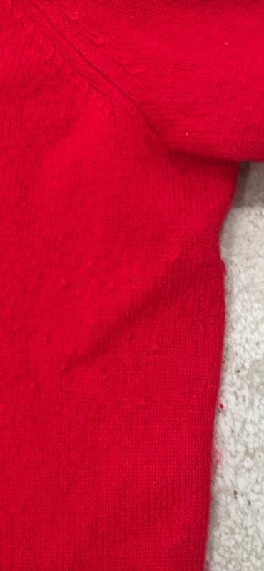 Customer photo for "Item clearly previously worn!"