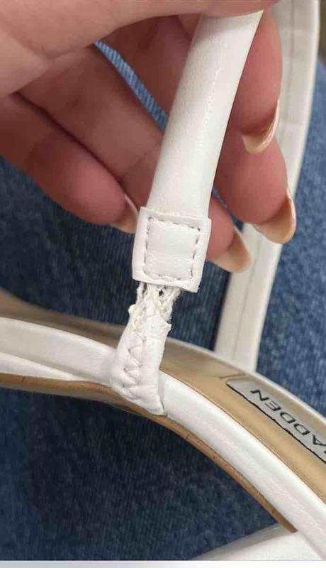 Customer photo for "strap broke after one wear"